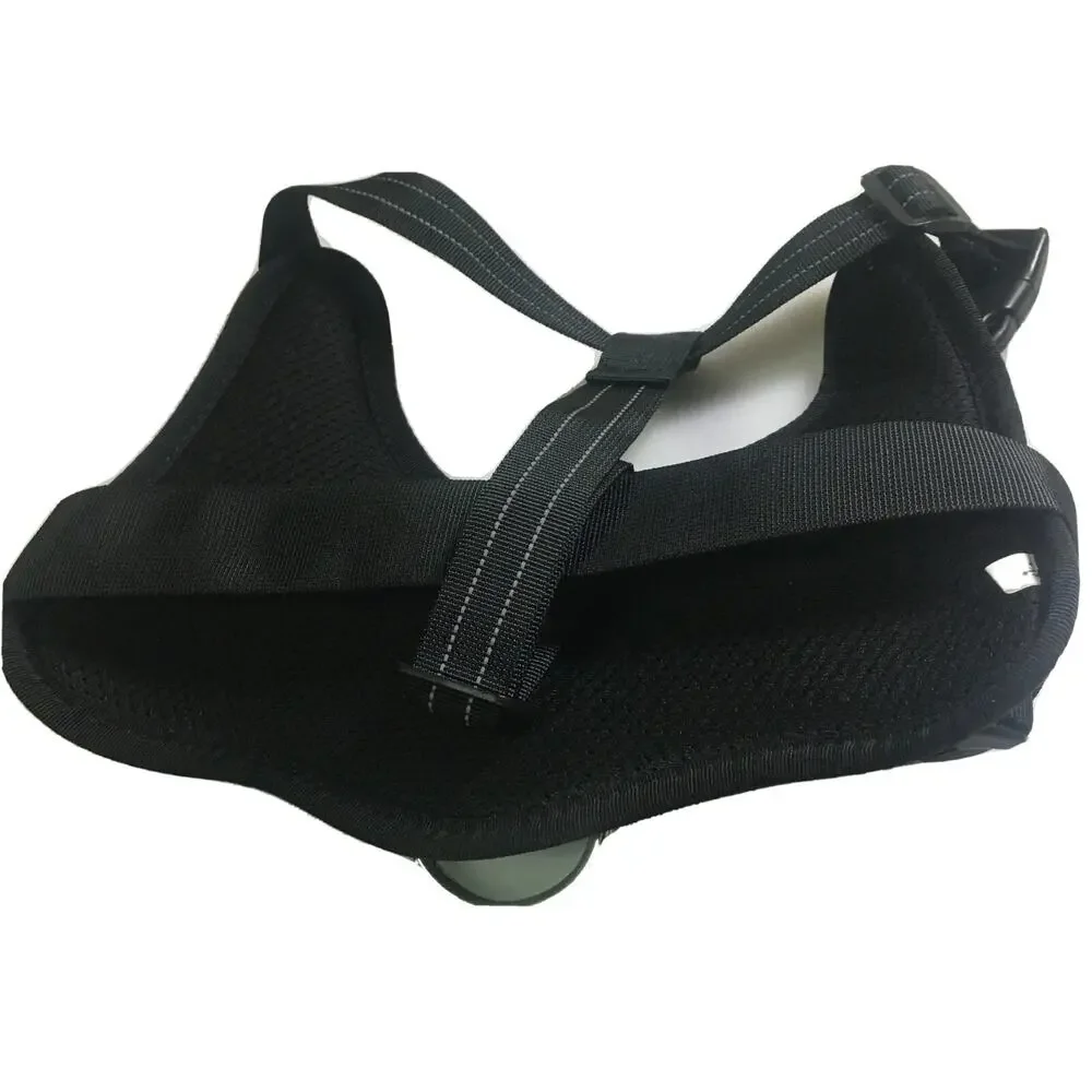 Service Dog Harness With 2 Patches Color Teal Size Medium, New Without Tags